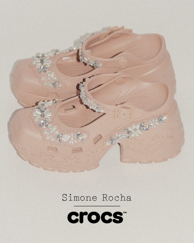 CROCS 輕奢設計 聯乘系列 x SIMONE ROCHA
