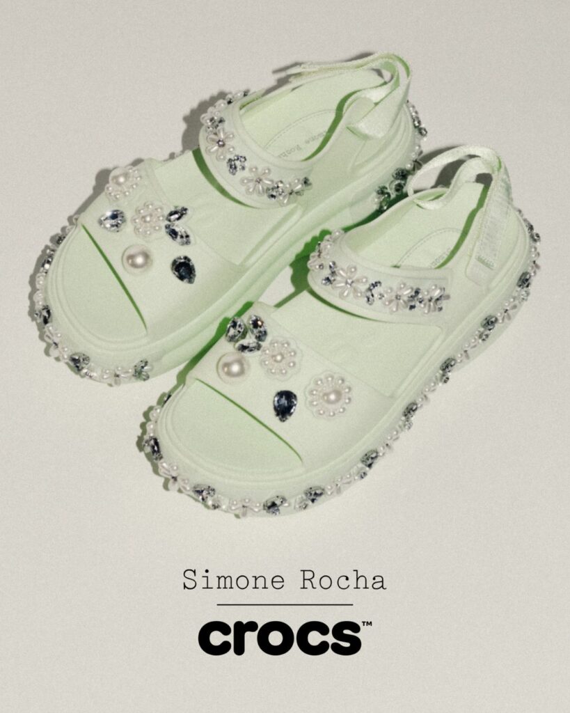 CROCS 輕奢設計 聯乘系列 x SIMONE ROCHA