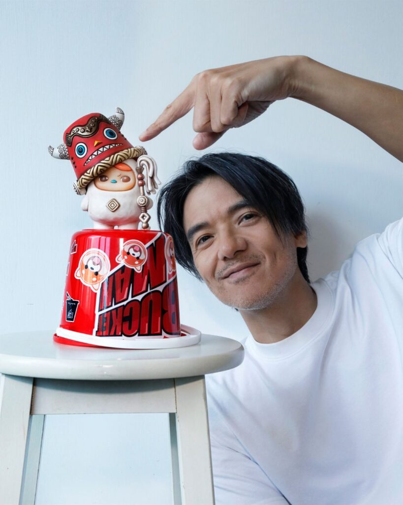 BUCKET MAN × Pucky